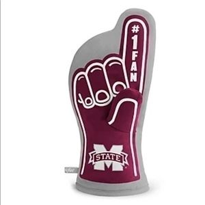 Mississippi state bulldogs oven grill mitt new
